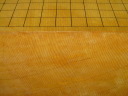  「紫雲」岩本薫和本因坊揮毫/日本産本榧天地柾目五寸三分碁盤